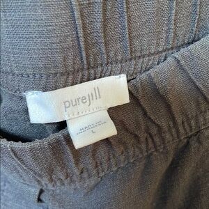 J. Jill PureJill Gray Ankle Pants